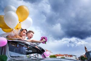 Vestuvių fotografas linksmiems