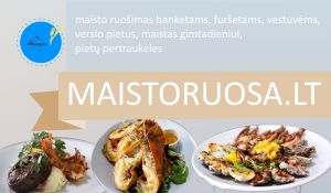 Maistas vestuvėms. Paruošimas, pristatymas