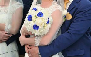 Vestuvinė atributika, puokštės, balionai.