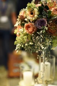 Vestuvinė atributika, puokštės, balionai.