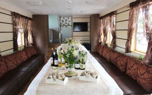 Vestuvės ir ceremonija laive Perlas-orginalu ir romantiška