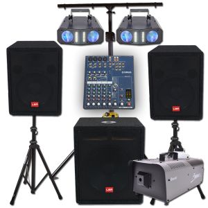 Garso aparatūros nuoma ir šviesos efektų nuoma Vilniuje!