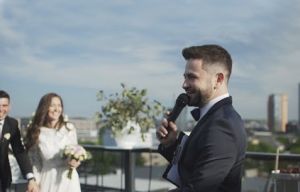 Renginių bei švenčių vedėjas Valdas Kabutavičius