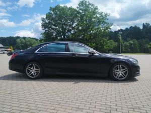 Mersedes Bezn S 500 nuoma su vairuotoju