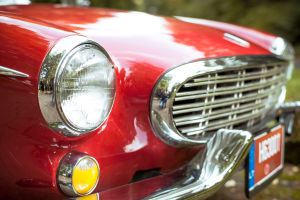 1963 m. gamybos retro Volvo 1800S nuoma filmavimams bei fotosesijoms