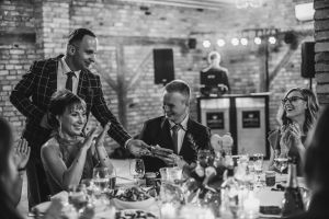 Renginių vedėjas Saulius Kasparevičius (renginių organizavimas Impress komanda)