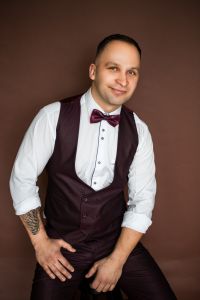 Renginių vedėjas Saulius Kasparevičius (renginių organizavimas Impress komanda)