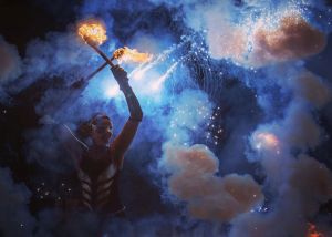 VIDURAMŽIAI LT Ugnies šou