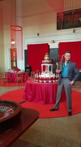 Saksofono melodijos fonui ir šokiui