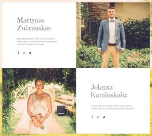 Internetinių vestuvinių kvietimų kūrimas