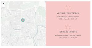 Internetinių vestuvinių kvietimų kūrimas