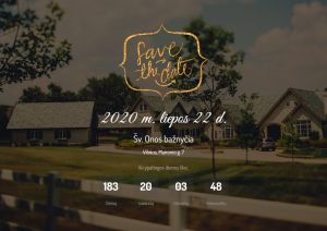 Internetinių vestuvinių kvietimų kūrimas