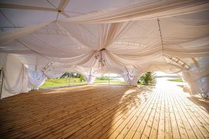 Poilsio krantas. Paviljonas