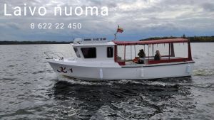 laivo nuomas Kauno mariose