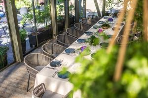 „grás“ deluxe salė bei „grás“ stiklinis namelis lauke -  Žilvinas Hotel Palanga viešbutyje