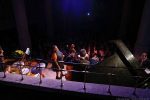 Džiazo pianistas ir grupė