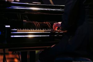 Džiazo pianistas ir grupė