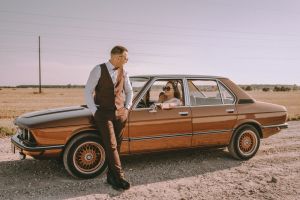 Istorinio BMW 525 automobilio nuoma