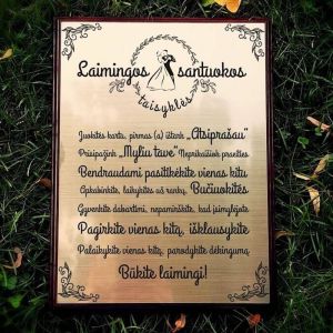 Gravidėja – vestuvinių dovanų ir atributikos graviravimas